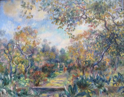 Beaulieu -i tájkép alkotó: Pierre-Auguste Renoir